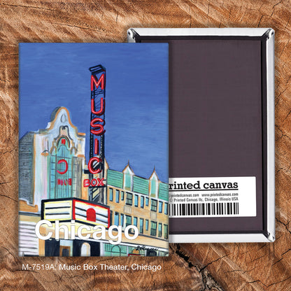 Music Box Theater, Chicago, Magnet (M-7519A)