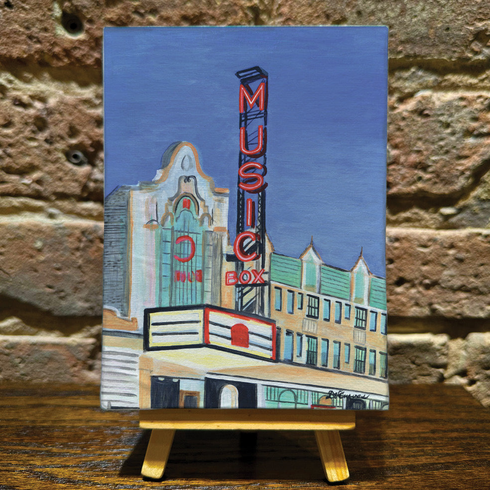 Music Box Theater, Chicago, Mini Artwork (MA-7519A)