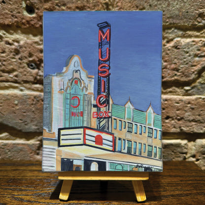 Music Box Theater, Chicago, Mini Artwork (MA-7519A)