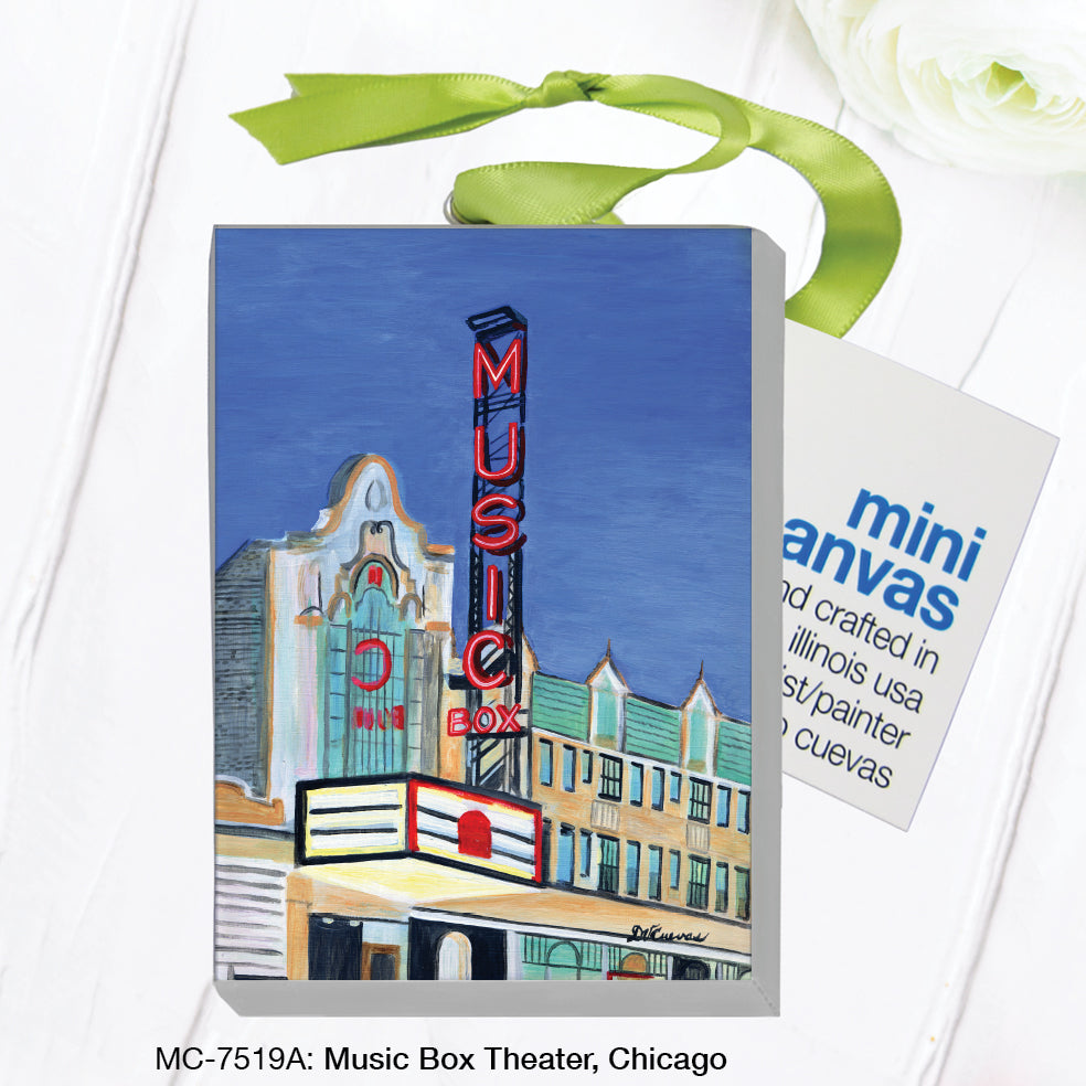 Music Box Theater, Chicago, Mini Canvas (MC-7519A)