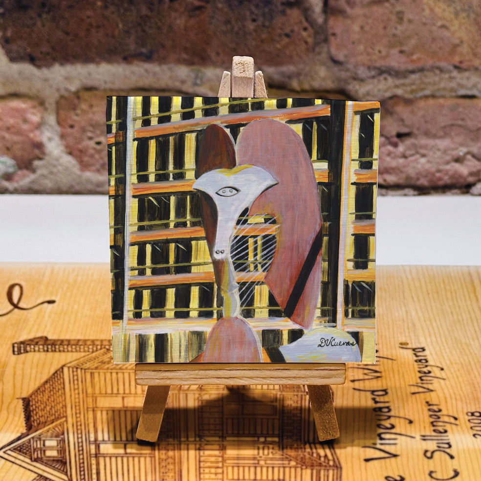 Picasso Sculpture, Chicago, Mini Artwork (MA-7520B)