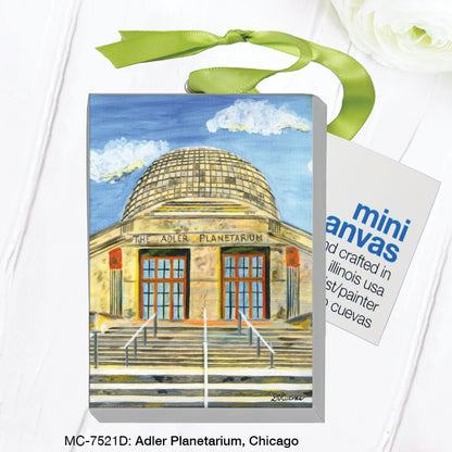 Adler Planetarium, Chicago, Mini Canvas (MC-7521D)