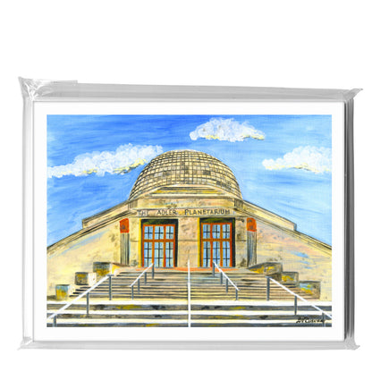 Adler Planetarium, Chicago, Greeting Card (7521), A2 8-Pack, printedcanvas.com
