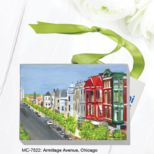 Armitage Avenue, Chicago, Mini Canvas (MC-7522), Front, printedcanvas.com