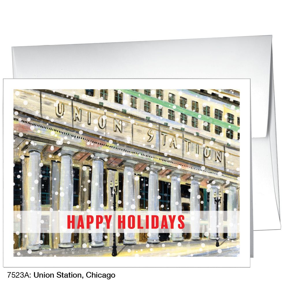Union Station, Chicago, Greeting Card (7523A)