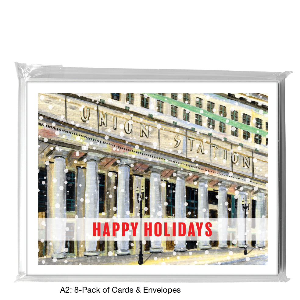 Union Station, Chicago, Greeting Card (7523A)