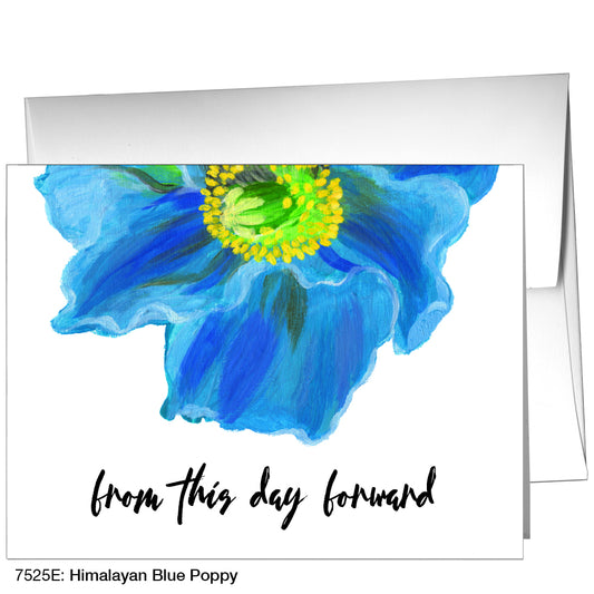 Himalayan Blue Poppy, Greeting Card (7525E)