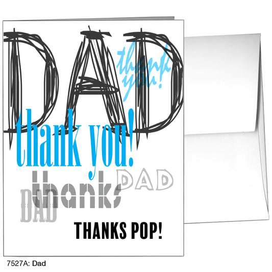 Dad, Greeting Card (7527A)