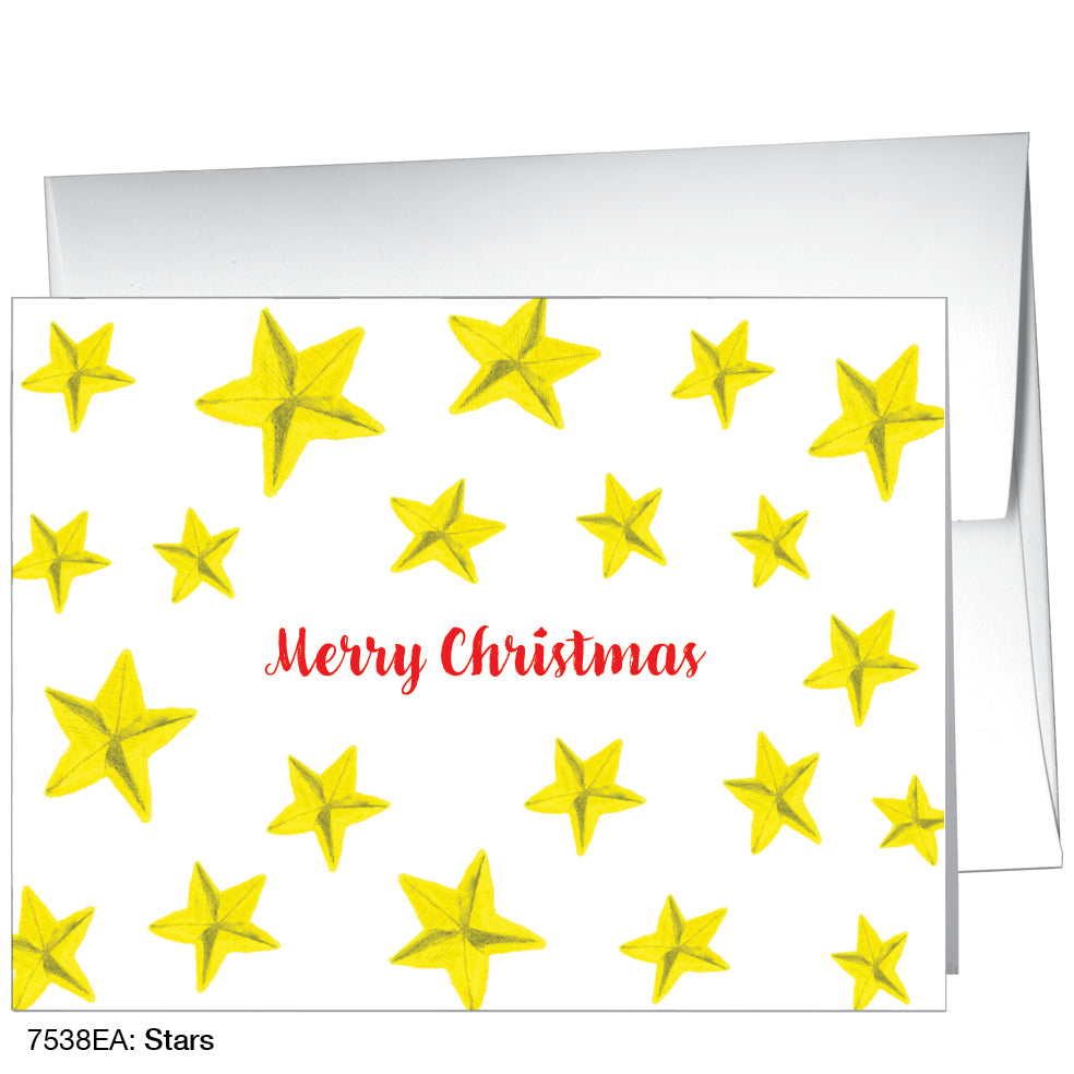 Stars, Greeting Card (7538EA)