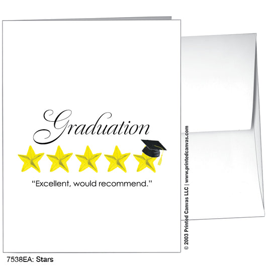 Stars, Greeting Card (#7538EA)