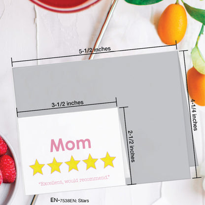 Stars, Greeting Card (#7538EN)