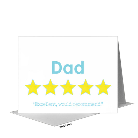 Stars, Greeting Card (#7538EQ)
