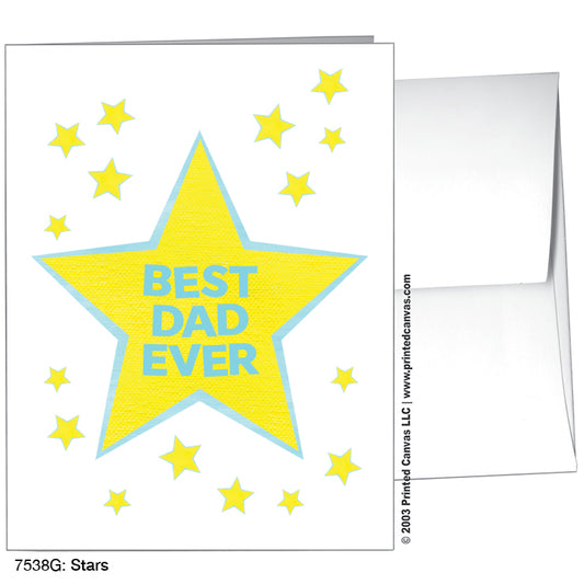 Stars, Greeting Card (#7538G)