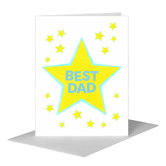 Stars, Greeting Card (#7538G) A2 Card Front, www.printedcanvas.com