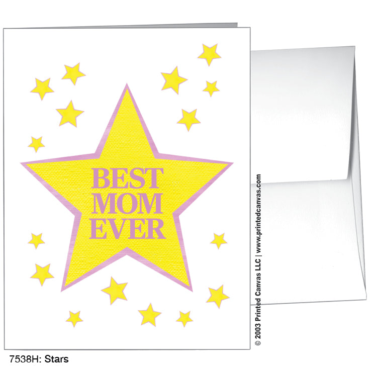 Stars, Greeting Card (#7538H)