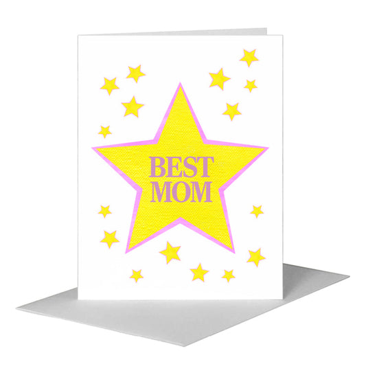 Stars, Greeting Card (#7538H) A2 Card Front, www.printedcanvas.com
