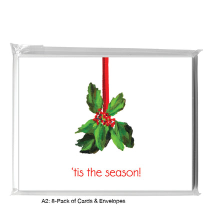Tis the Season, Greeting Card (#7539A), 8-Pack, www.printedcanvas.com