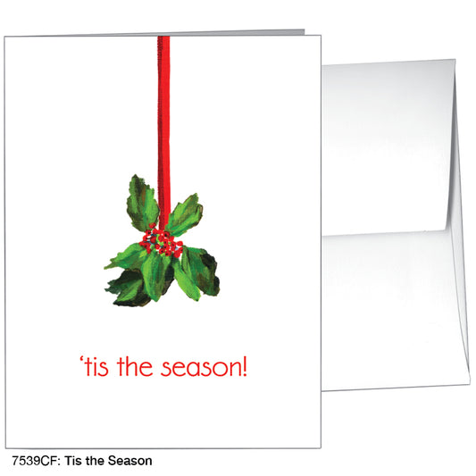 Tis the Season, Greeting Card (7539CF), A2 Card, www.printedcanvas.com