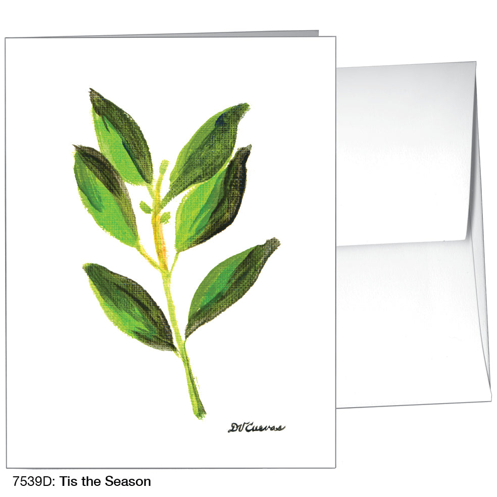 Tis The Season, Greeting Card (7539D), A2, printedcanvas.com