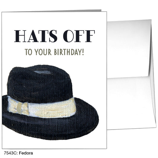 Fedora, Greeting Card (7543C), A2, printedcanvas.com