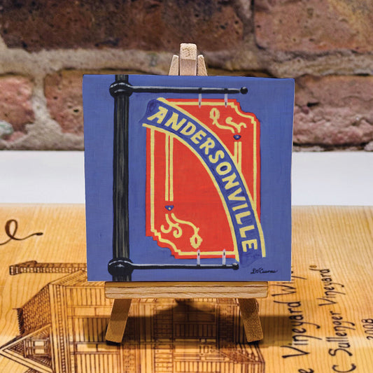 Andersonville, Chicago, Mini Artwork (MA-7549AA)