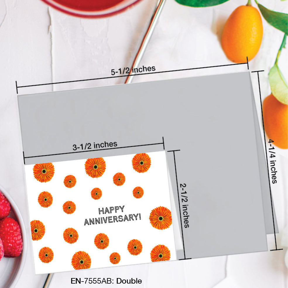 Double, Greeting Card (#7555AB)