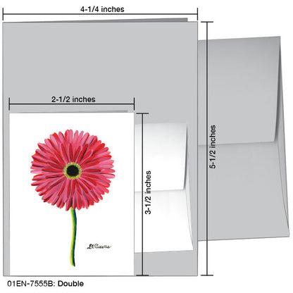 Double, Greeting Card (7555B), Enclosure Card, www.printedcanvas.com
