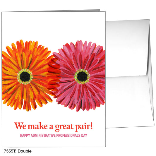 Double, Greeting Card (7555T)