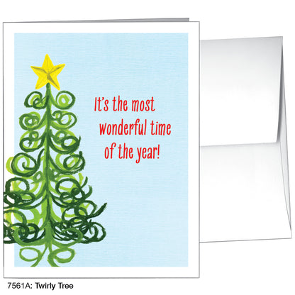 Twirly Tree, Greeting Card (7561A)