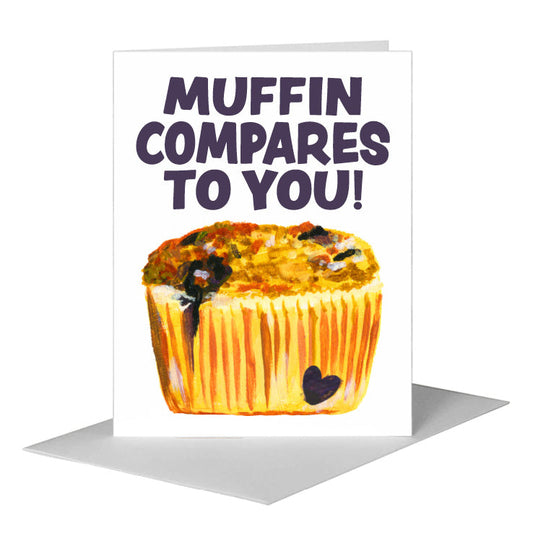 Muffin Tower, Greeting Card (#7563GB) A2 Card Front, www.printedcanvas.com