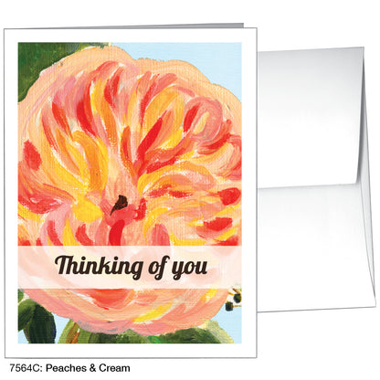 Peaches & Cream, Greeting Card (7564C)