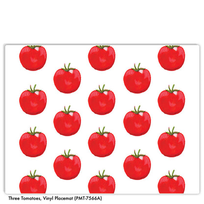 Three Tomatoes, Vinyl Placemat (PMT-7566A)