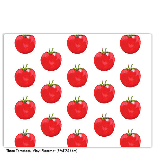 Three Tomatoes, Vinyl Placemat (PMT-7566A)