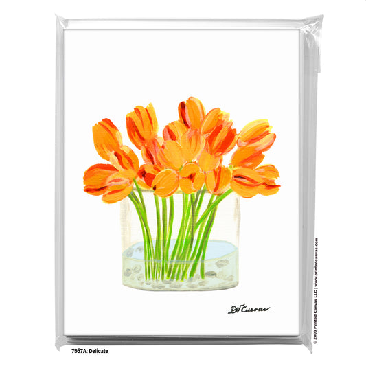Delicate, Greeting Card (#7567A)
