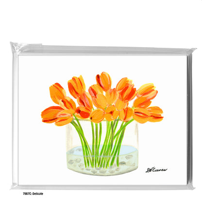 Delicate, Greeting Card (#7567C)
