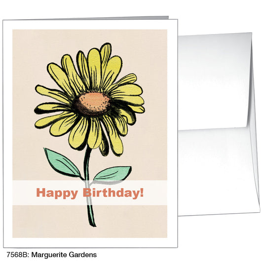 Marguerite Gardens, Greeting Card (7568B), A2, printedcanvas.com