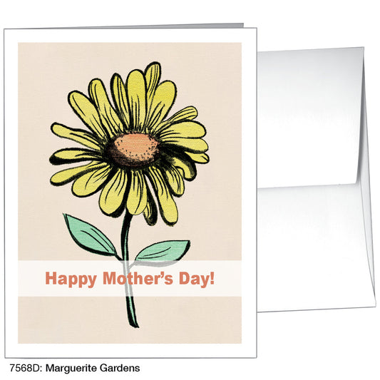Marguerite Gardens, Greeting Card (7568D), A2, printedcanvas.com