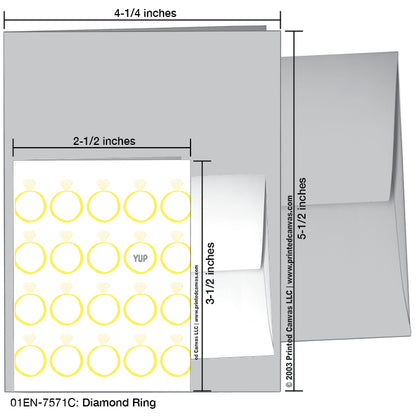 Diamond Ring, Greeting Card (#7571C)