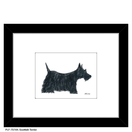 Scottish Terrier, Print (#7574A)