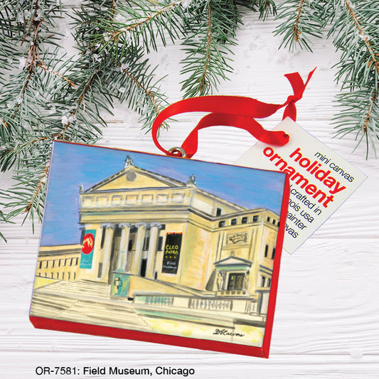 Field Museum, Chicago, Ornament (OR-7581), Front, printedcanvas.com