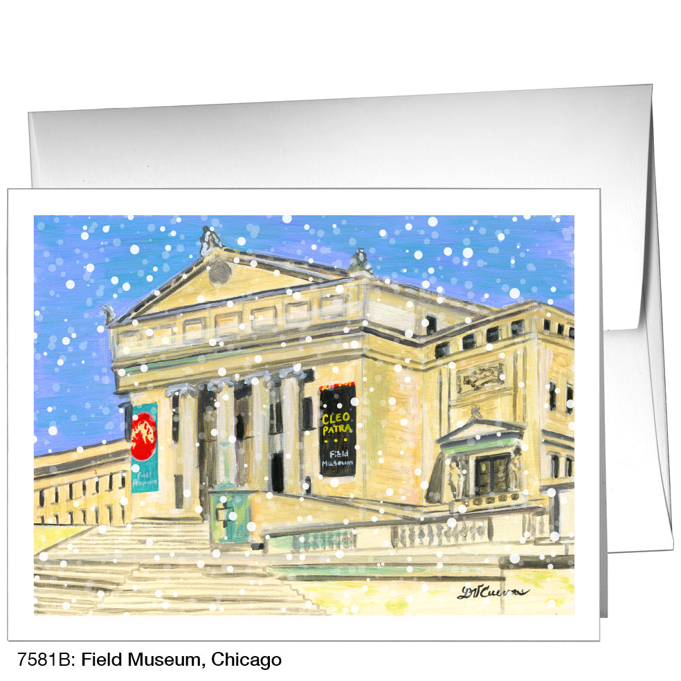 Field Museum, Chicago, Greeting Card (7581B), A2, printedcanvas.com