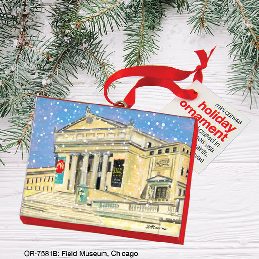 Field Museum, Chicago, Ornament (OR-7581B), Front, printedcanvas.com