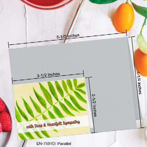 Parallel, Greeting Card (7591D), Enclosure, www.printedcanvas.com