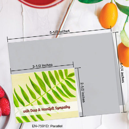 Parallel, Greeting Card (7591D), Enclosure, www.printedcanvas.com