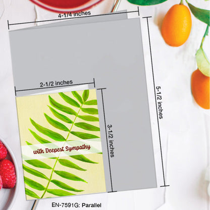 Parallel, Greeting Card (7591G), Enclosure, www.printedcanvas.com