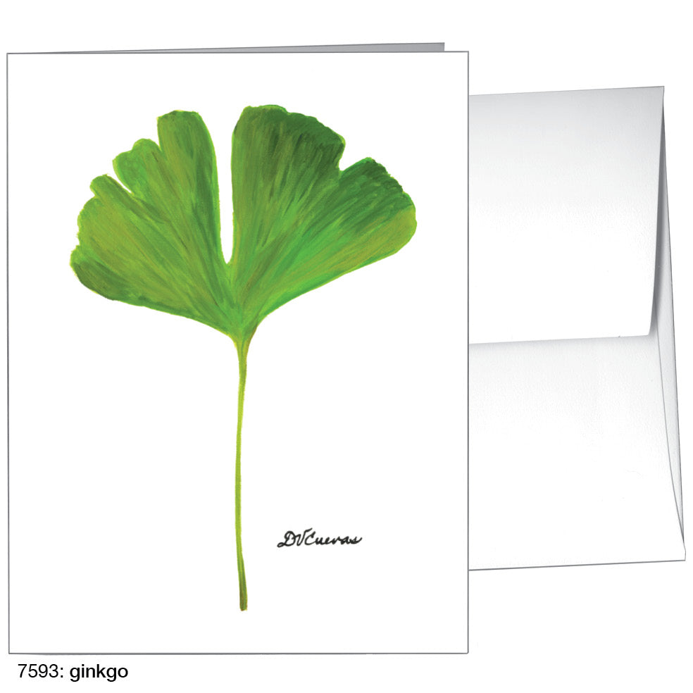 Ginkgo, Greeting Card (7593), A2, printedcanvas.com