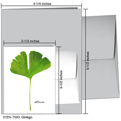 Ginkgo, Greeting Card (7593), Enclosure, printedcanvas.com