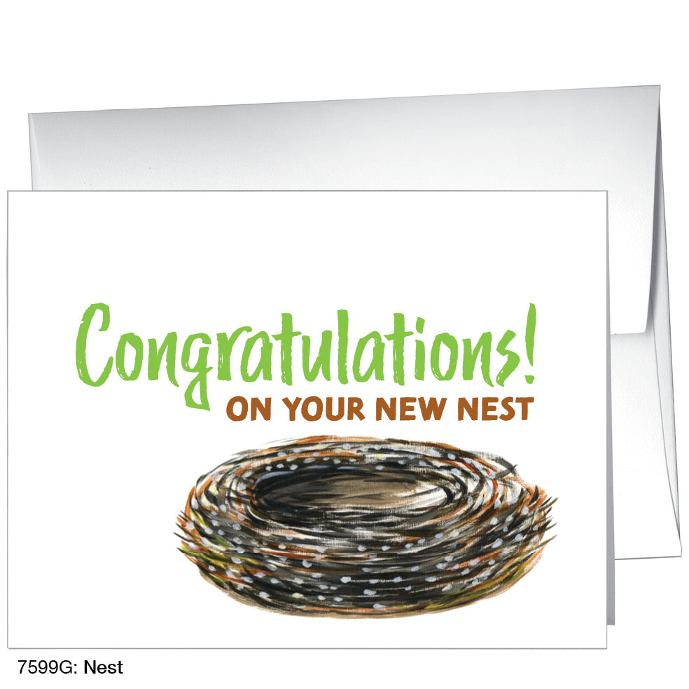 Nests, Greeting Card (7599G)
