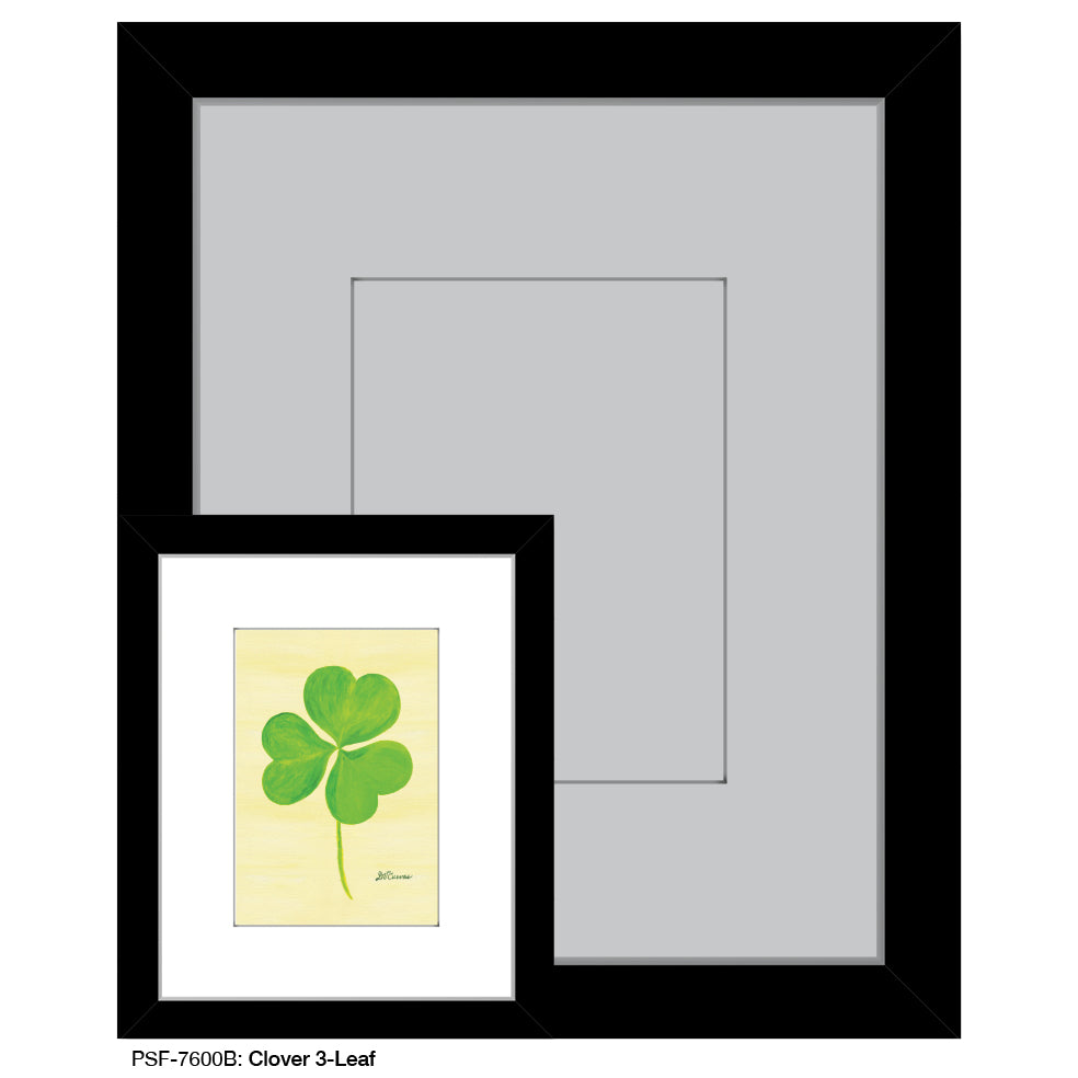 Clover 3-Leaf, Print (#7600B)