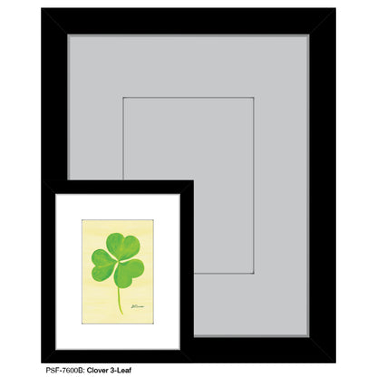 Clover 3-Leaf, Print (#7600B)